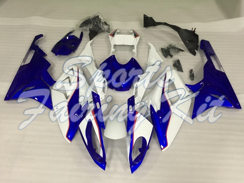 Обтекатели для S 1000 RR 2015-2016 синий белый цвет фотообтекатели BMW S1000 2016 мотоциклов