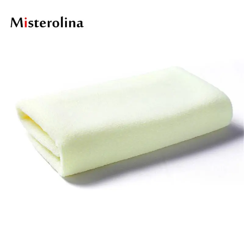 Pequeno Microfibra Toalha de Mão, cor aleatória, Wash Face Towel, pequeno detalhe pano, limpo e macio, 25*25cm