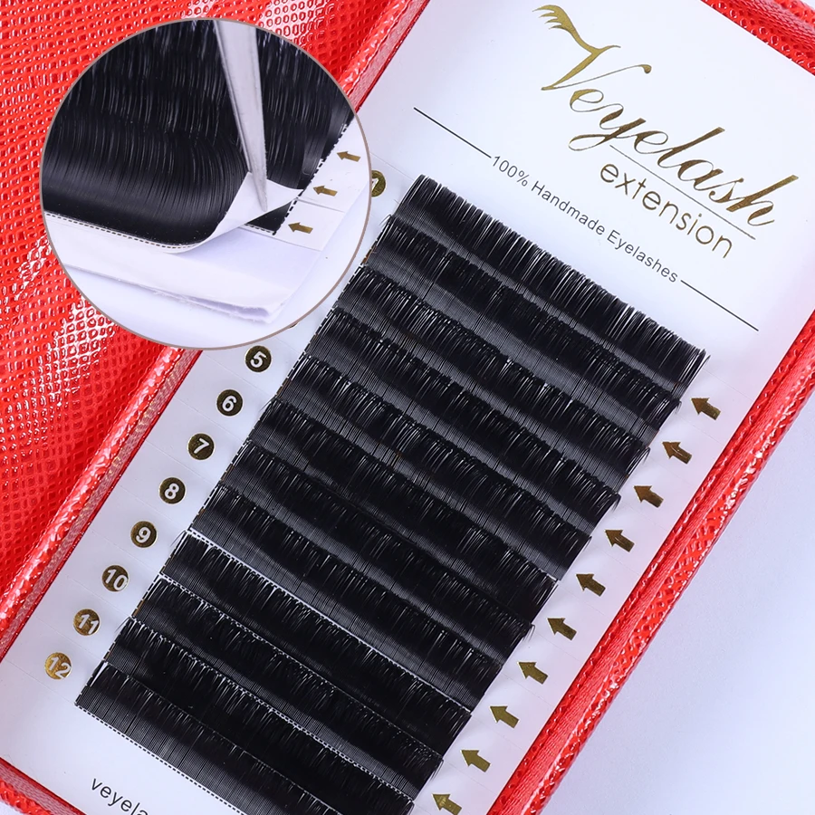 

Luxury package eyelash extension High quality Faux mink eyelashes individual eyelash lashes soft eyelash extension False eyelash