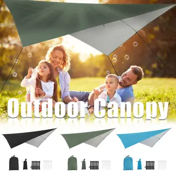

Multi-functional Picnic Mat Tent Tarp Awning Sun Shade Rain Cloth Shelter Camping Moisture-proof Picnic Mat for Outdoor Camping