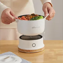 110-240 В складная электрическая Мультиварка Мини Портативная Складная Горячая кастрюля для приготовления пищи для путешествий Бытовая рисоварка Сплит Тип