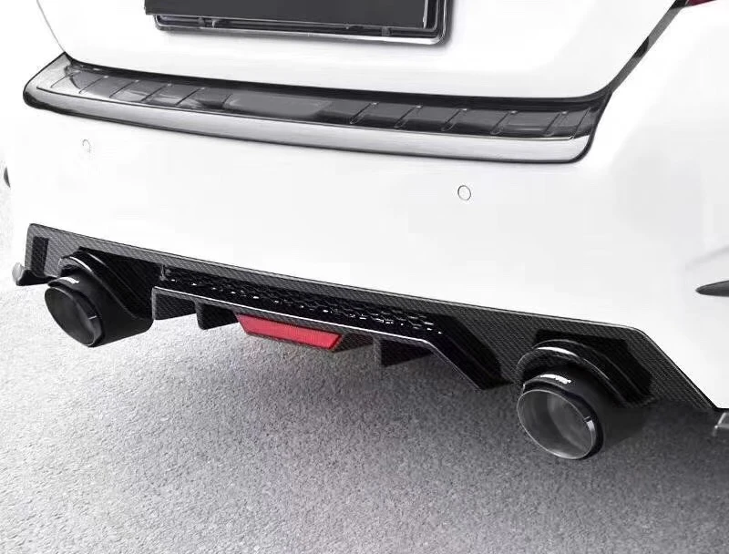 Для Honda Civic 2016 2017 2018 задний спойлер бампер диффузор Высокое качество матовый