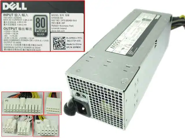 

Power Edge T320 DH350E-S0 A 0DF83C серверный блок питания 350 Вт