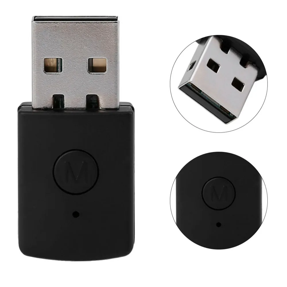 3,5 мм Bluetooth 4,0+ EDR usb-адаптер последняя версия USB адаптер для PS4 Стабильная производительность для Bluetooth гарнитуры
