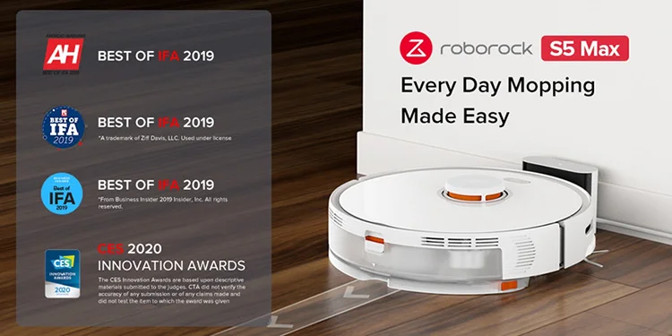 Original Roborock S5 Max Robot Vacuum 