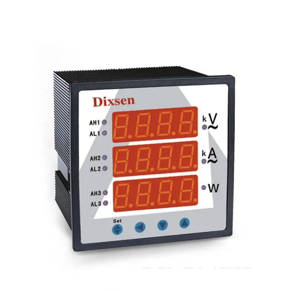 

96 Three Sets Multi Digital Volt Amp Watt AC Panel Meter