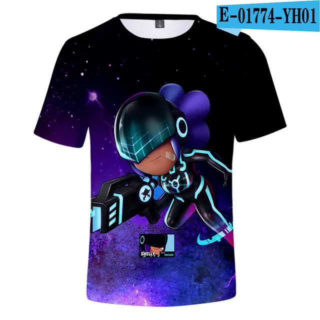tz-523 Футболка для детей от 2 до 12 лет одежда с 3d принтом Покемон Umbreon футболка с короткими рукавами для мальчиков и девочек футболки с рисунком детская одежда - Цвет: tz-523