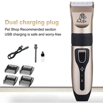 

Dog shaver pet electric hair clipper Teddy cat hair knife tool push hair artifact Professional Grooming Machine