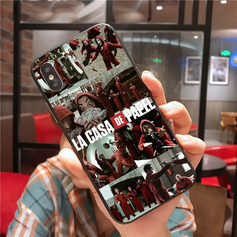 Чехол для iphone 11, серия tv Money Heist House Of paper, аксессуары для телефонов, чехол для iphone 8, 7, 6S Plus, 5S, SE, XR, X, XS MAX, чехол