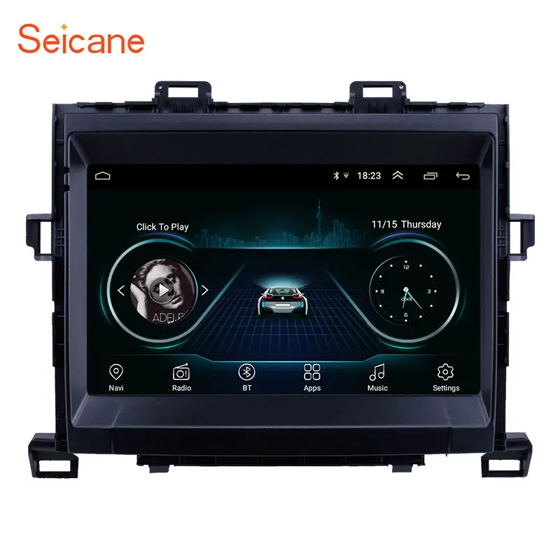 Seicane 9 дюймов Android 8 1 автомобильный радиоприемник с навигацией GPS для 2009 2010-2014 Toyota