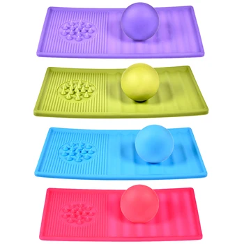 

Comfort Massage Cushion Ball Relaxation Mat Fitness Yoga Neck Foot Relieve Pain Lightweight Portable Fitness Sports Yoga