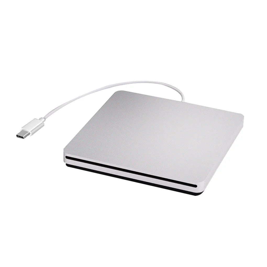 Type-C CD писатель ноутбук Внешний Оптический привод всасывания Тип USB 2,0 мобильный DVD горелки плеер