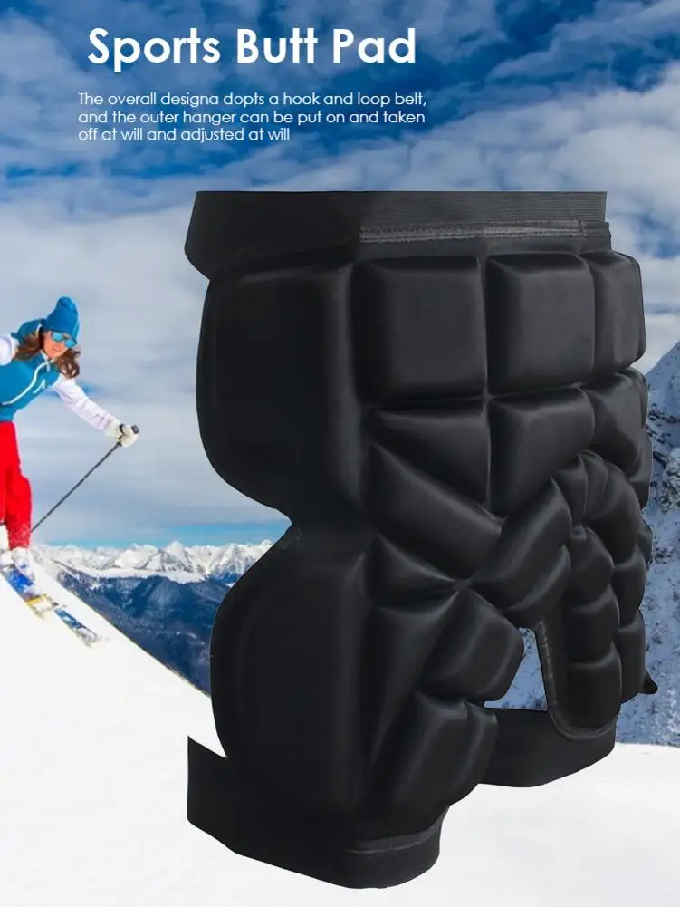 Skiing Hip Pad Shorts Sport Cycling Hip Protection Pad Protective Padded Shorts For Snowboard Skate Sports Butt Pad Buttocks Sho 4