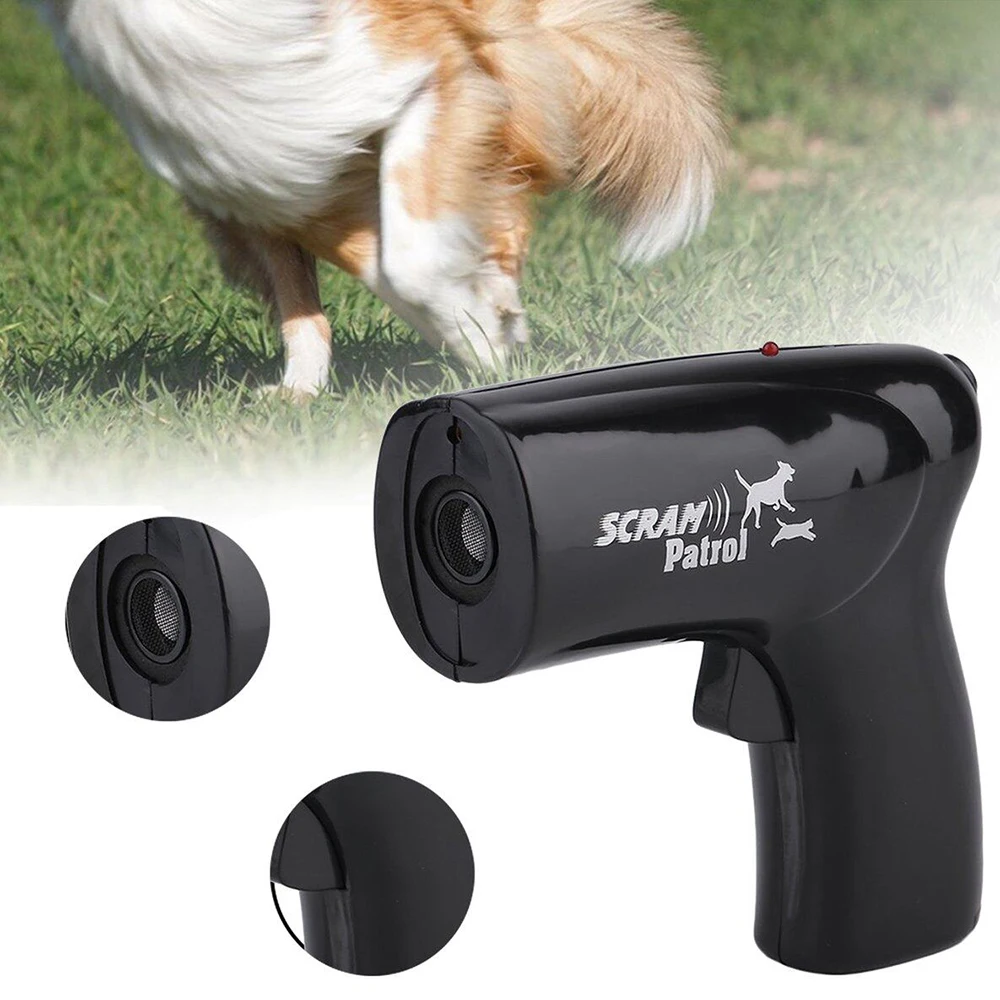 Ultrasonic Dog Cat Mosquito Repellent Infrared Laser Stalker Mini