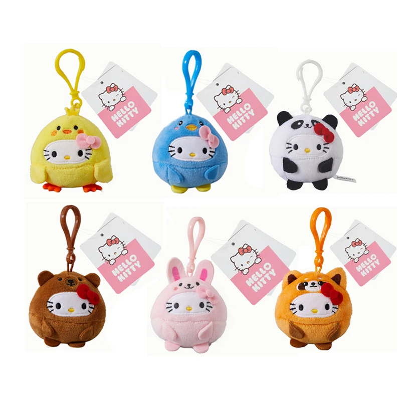 Оригинальный брелок Hello Kittys украшение в виде креста кролик Цыпленок медведь