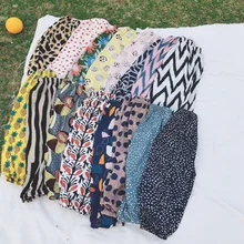 Летняя детская одежда для мужчин и женщин; Детские разноцветные противомоскитные штаны; детский фонарь; брюки; Кондиционер