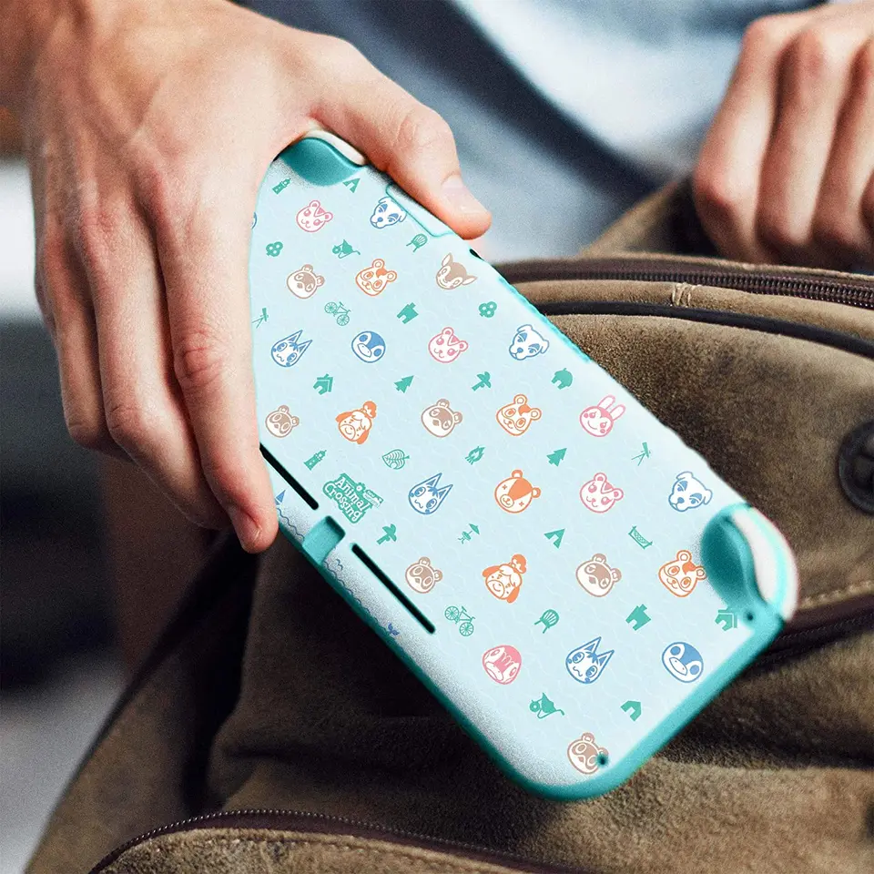 Controller Gear Autentico Animal Crossing New Horizons Modello Esterno Nintendo Interruttore Lite Della Pelle Nintendo Interruttore Custodie Aliexpress