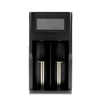 

Dual Solts Smart Lcd Battery Charger Short Circuit Protection for 26650 18650 18500 17670 16340(Cr123A) Lithium Battery