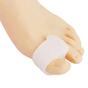 

1 Pair Of Toe Separator Novelty Gel Bunion Protectors Thumb Toe Separators Straighters Spreaders Correctors Foot Care Tools