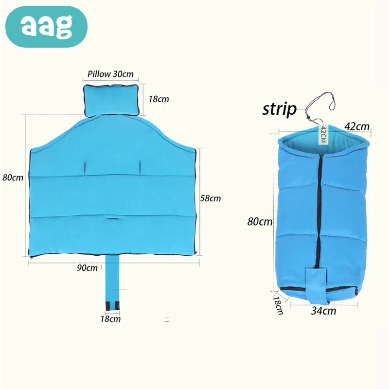 AAG, детский спальный мешок, коляска, муфта для ног, пеленка, кокон для новорожденных, конверт для разгрузки, аксессуары для коляски, детский спальный мешок, обертка