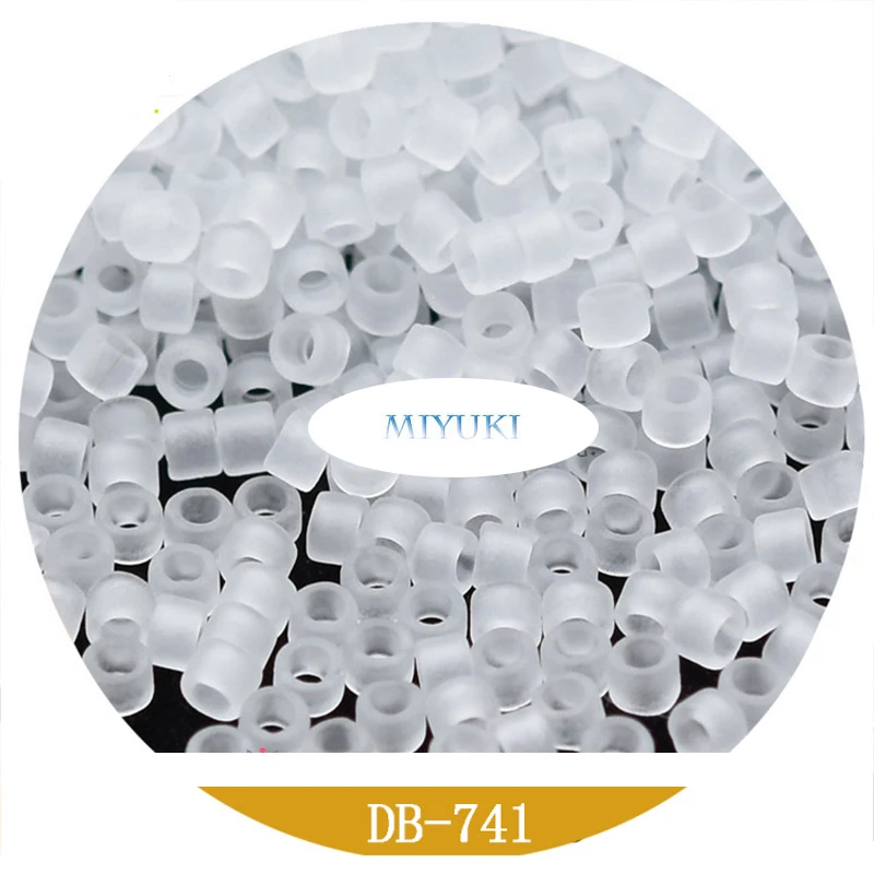 

Japanese Miyuki Delica Beads Translucent Matte Series 5G Jewelry Accessories Gifts for Women