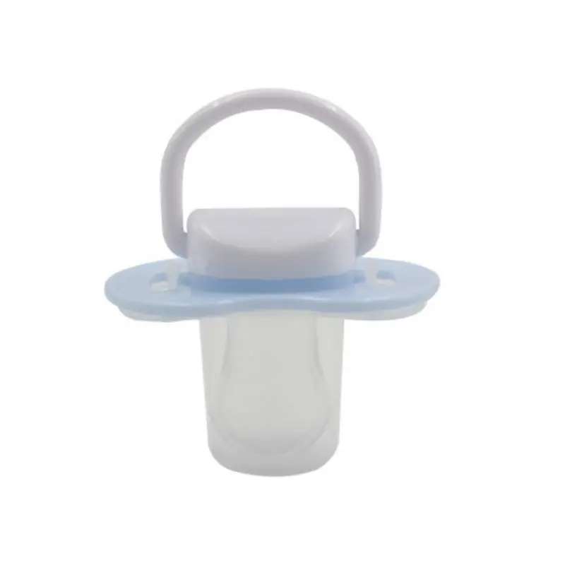 

Newborn Baby Silicone Nipple Infant Pacifier With Dust Cover Kids Feeding Supplies 1 pcs(Random Color)