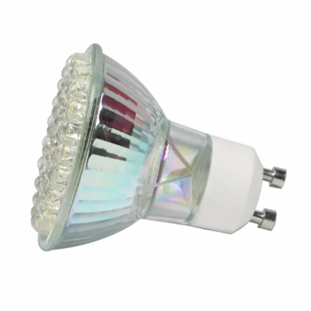 10x3,6 W/60 GU10 светодиодный SMD светильник дневной/теплый белый высокой мощности