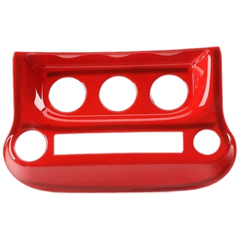 

Interior Accessories Air Conditioning Switch Panel Cover Trim for Jeep Wrangler 2011-2017(Red)