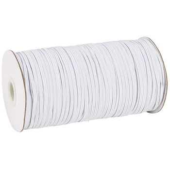 

Mask Ear Strap 4mm Walking Horse Elastic Band Elastic Elastic Band Clothing Accessories Mask Rope Diy About 182M White