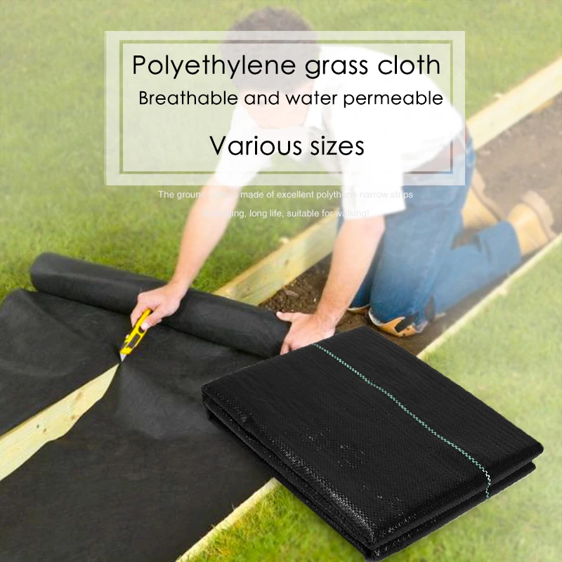 

3/5/10m Weed Barrier Fabric Agriculture Greenhouse Garden Weed Control Orchard Landscape Plant Weeding Ground Cloth Cover