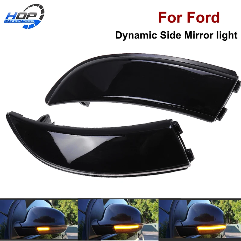 2x динамическое светодиодное боковое зеркало последовательные СВЕТОДИОДНЫЕ