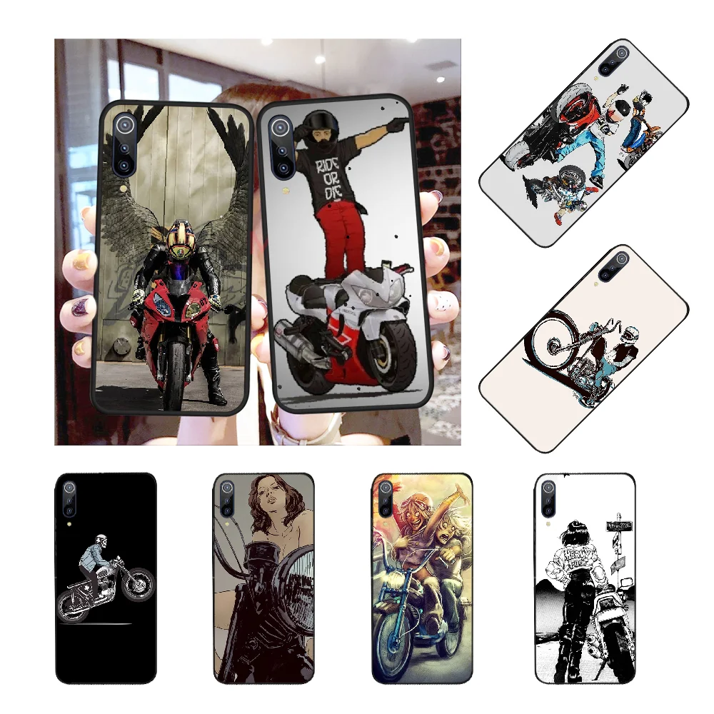 NBDRUICAI Moto Cross Мотоцикл Спорт новое поступление черный чехол для телефона Redmi Note 8 8A 7