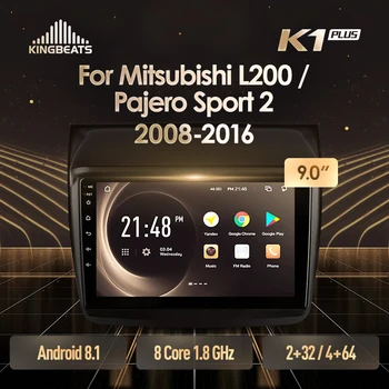 

KingBeats Android 8.1 head unit 4G in Dash Car Radio Multimedia Video Player Navigation GPS For Mitsubishi Pajero Sport 2 L200
