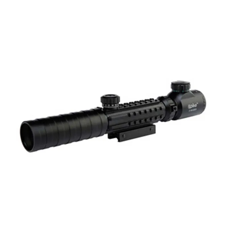 C3-9x32EG рыбья кость стиль прицел с тактическим прицел для охоты