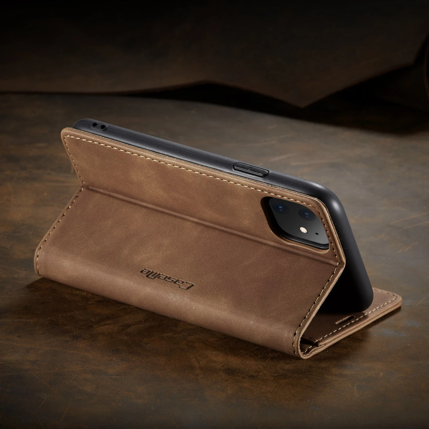 CaseMe Ретро магнитная кожа флип для iPhone 11 Pro Max кошелек Подставка для Apple iPhone XS Max XR X Чехол