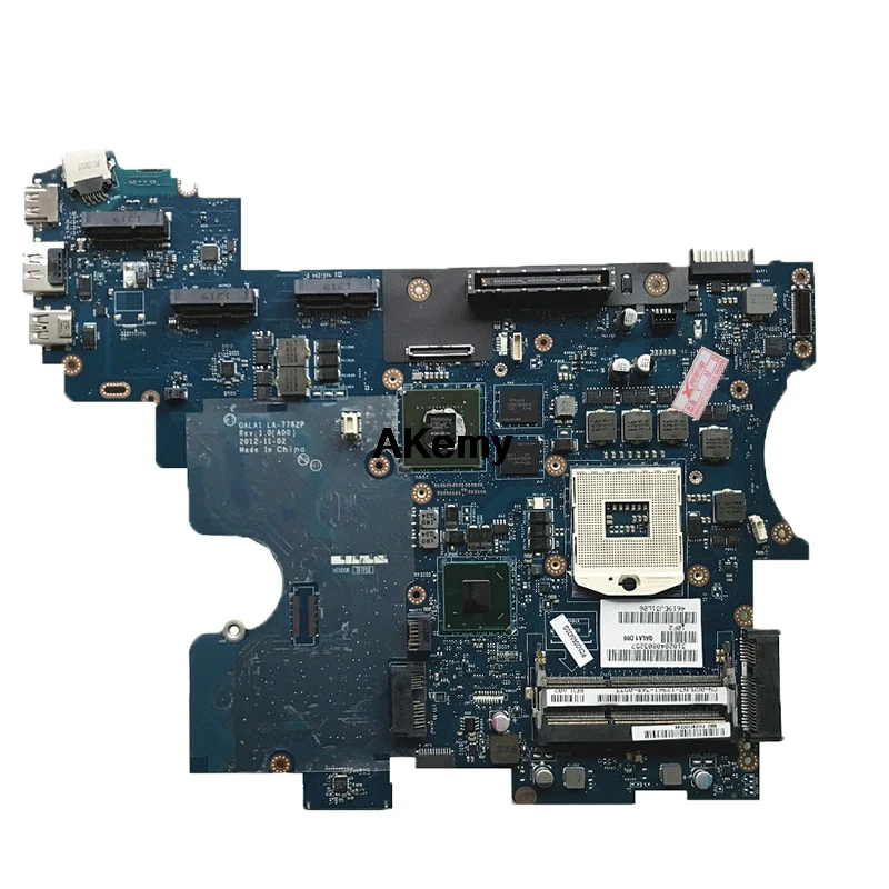 Материнская плата для ноутбука CN-0GMVN7 GMVN7 для DELL Latitude E6530 DDR3 QALA1 LA-7762P REV: 1,0(A00) 5200 M/1G