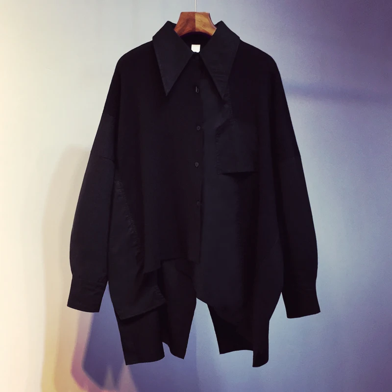 [EWQ] 2020 Spring Autumn New Patchwork Hit Color