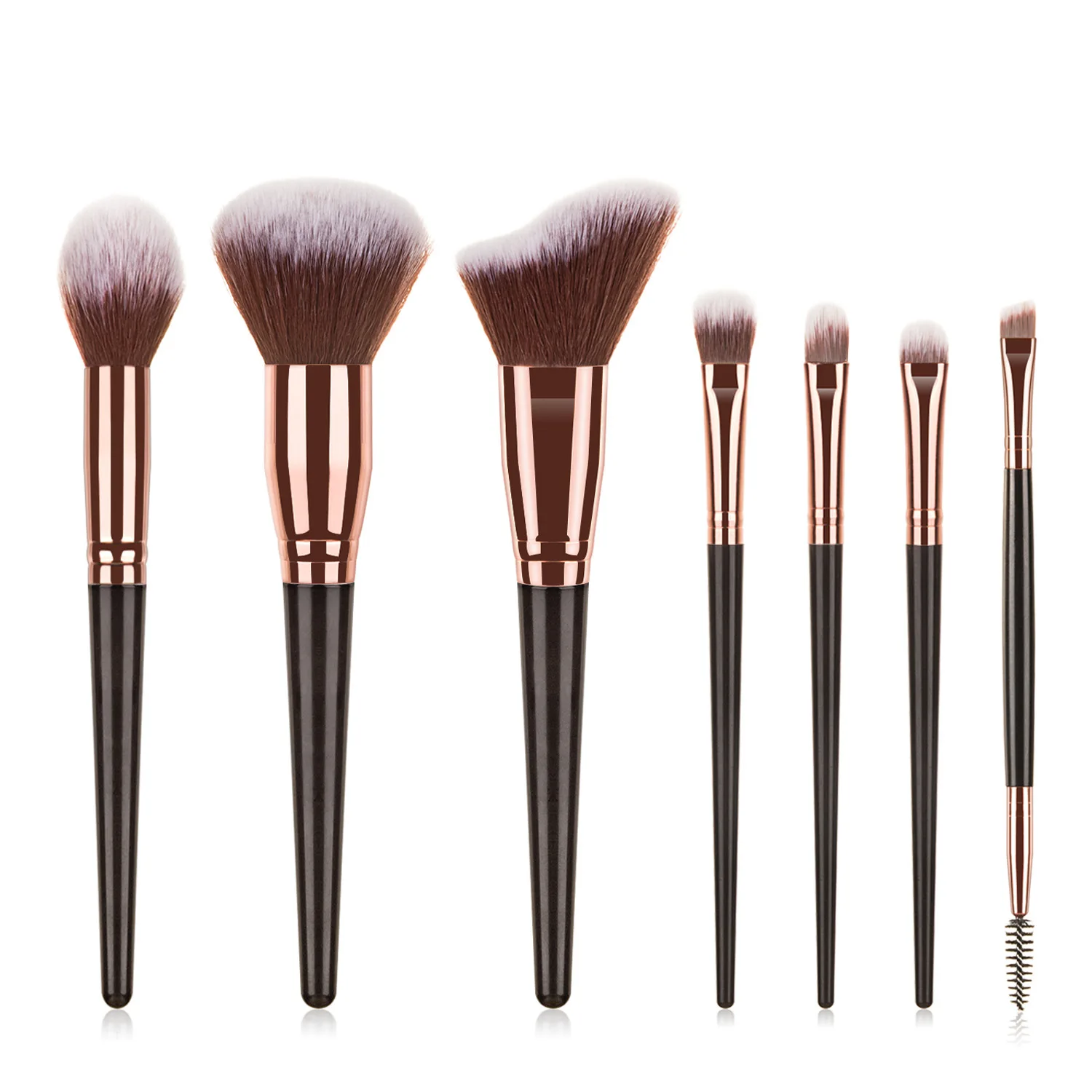

7pcs Makeup Brushes Beauty Foundation Fluffy Soft Powder Eye Shadow Eyelash Blush Highlight Cosmetic Compensator Tools