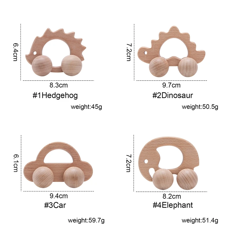 1pc Wooden Toys 0-12 Months Beech Wood Car Toys Children Cartoon Car Blocks Hedgehog Elephant Educational Newborn Developmental 2 1pc Wooden Toys 0-12 Months Beech Wood Car Toys Children Cartoon Car Blocks Hedgehog Elephant Educational Newborn Developmental 2