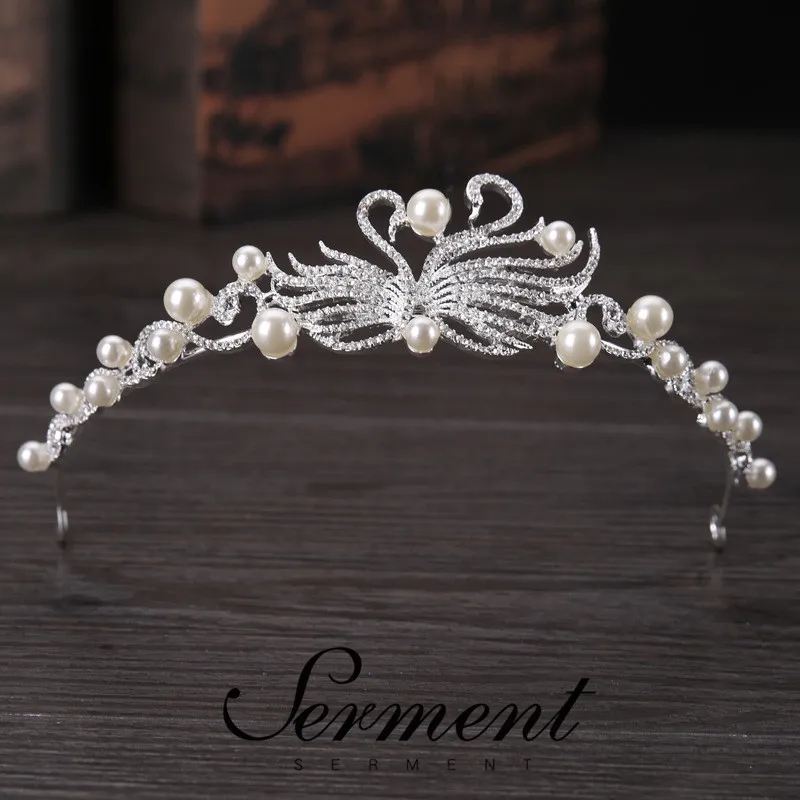 

SERMENT Birthday Crown Fashion Hair Jewelry Bridal Party Hair Accessories Number Birthday Cake Crown Jewelry Lovely Girl's Gift