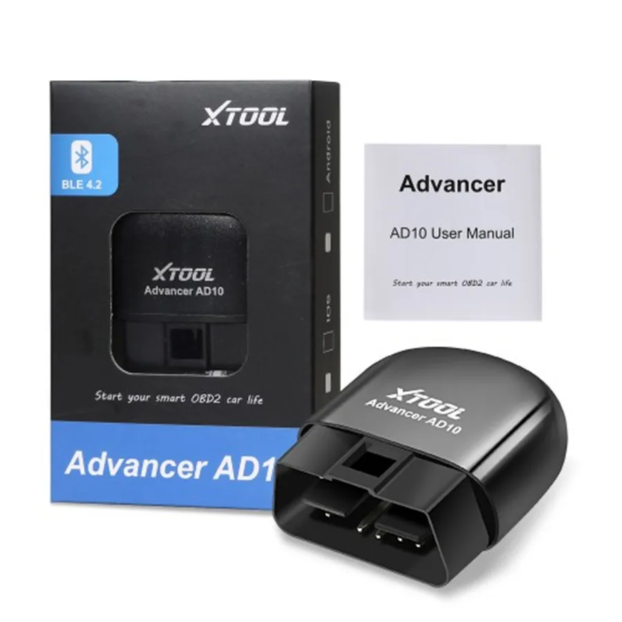 Диагностический сканер XTOOL AD10 ELM327 Advancer OBD2 поддерживает диагностический