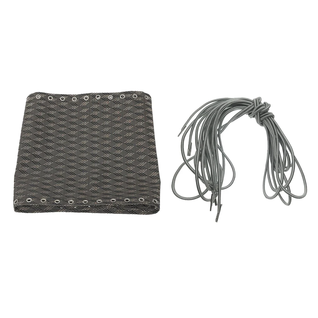 Tessforest Couch Cloth Replacement &4 Lace Beach Leisure Chair Parts for Chair 160X43cm Rhombus 