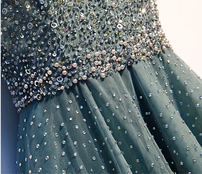 Vestido de festa Сексуальное Милое Изумрудное Зеленое Длинное платье для выпускного вечера es A-Line платье для выпускного вечера Новая мода женское вечернее платье