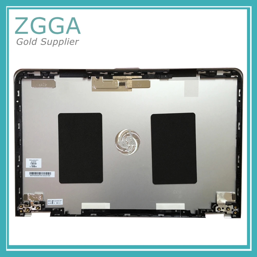 Подлинная новая ЖК задняя крышка для hp Envy 15X360 M6-AR004DX M6-AQ005DX Топ чехол серебряный черный 856799-001 856782-001