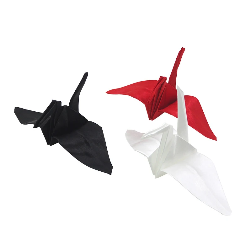 Crane Magic (Origami Magic) Magic Trick Paper Crane Close Up Magic Puntelli Accessori Stradali Mentalismo C2087