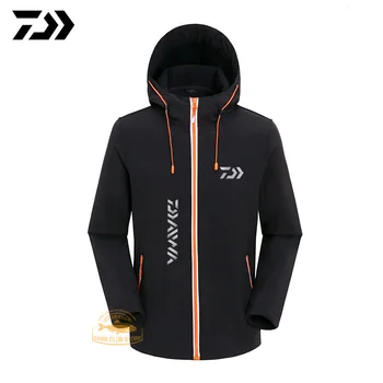 

Winter Waterproof Fishing Clothes Daiwa Men's Outdoor Hiking Sports Breathable Windproof Jacket Casual Warm Jacket