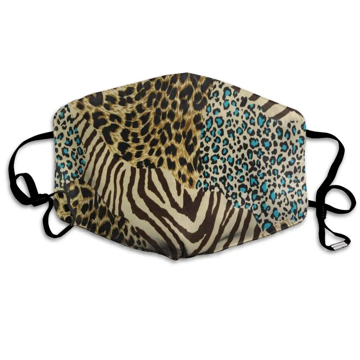 

Fashionable Mask Reusable Anti Dust Face Mouth Cover Animal Zebra Tiger Print Mask Warm Windproof