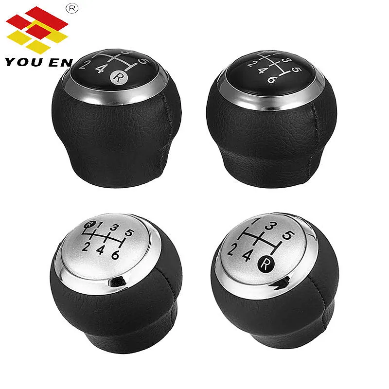 

YOUEN 5/6 Speed Leather 1.8MT Gear Shift Knobs for TOYOTA Corolla 2007-2013 / RAV4 AVENSIS YARIS D4D URBAN Lever Stick Pen Head