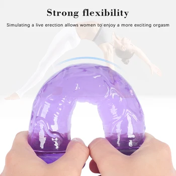 Realistic Dildo With Strong Suction Cup Erotic Jelly Dildo Sex Toys for Woman Artificial Penis G-spot Simulation Anal Butt Plug 4