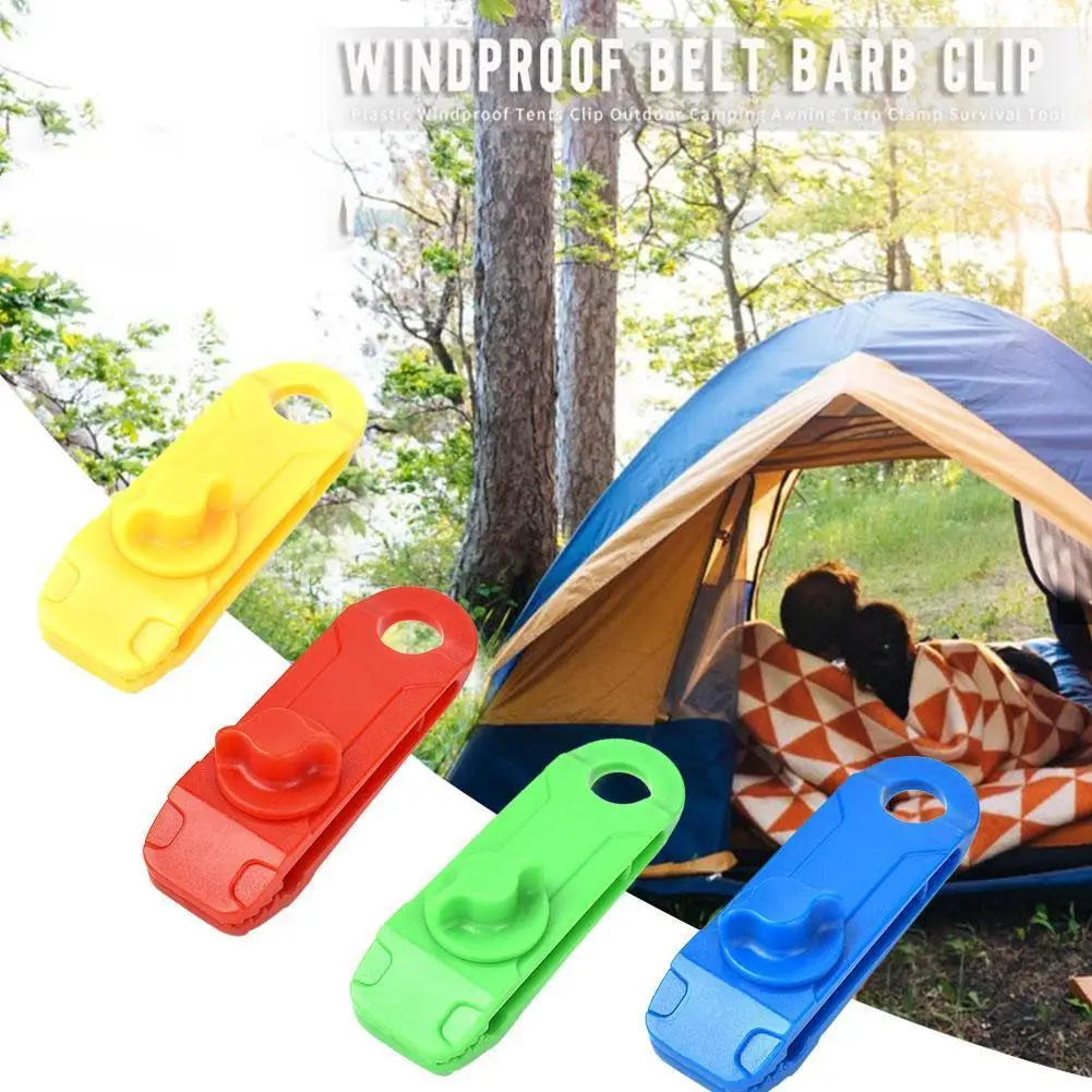 1 шт. тент зажим для палатки походный Аллигатор Натяжной с пряжкой из